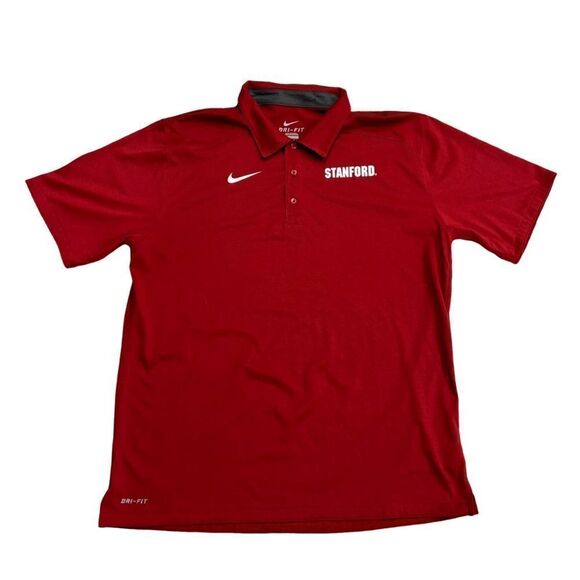 Men’s Nike Stanford athletic shirt size large red - Picture 1 of 2